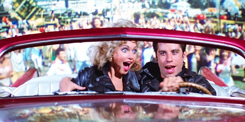 Sandy's Heavenly Ascension in Grease
