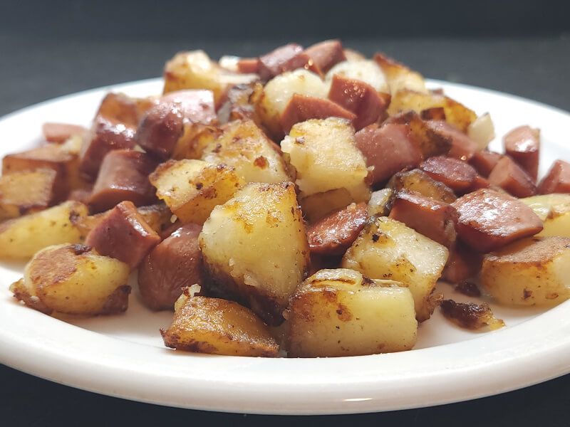 Hot Dog Hash