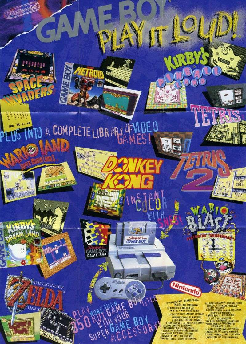 Nintendo Play It Loud Campaign (Mid-1990s)