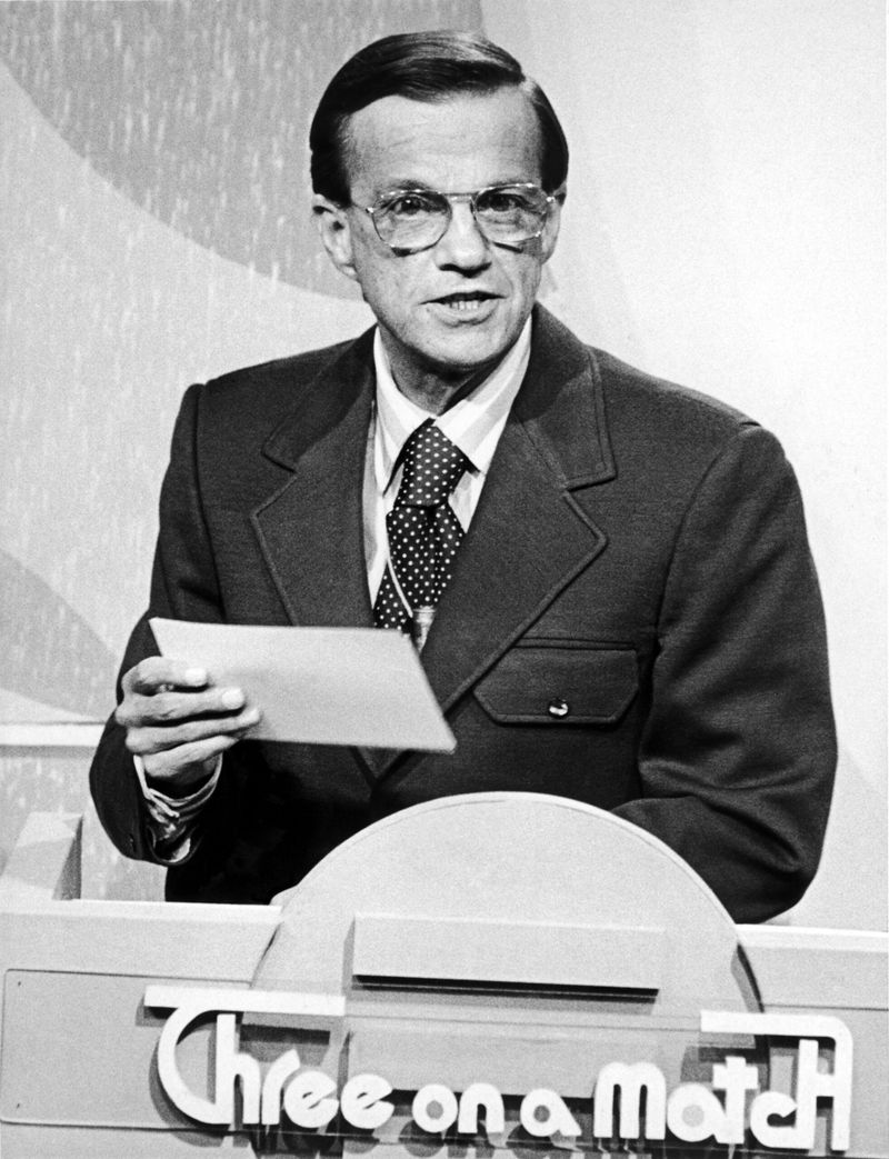 Bill Cullen, TV Game-Show Host, 1990