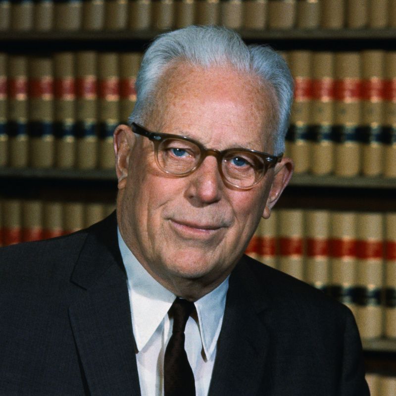 Earl Warren – Chief Justice of the U.S. – 1974