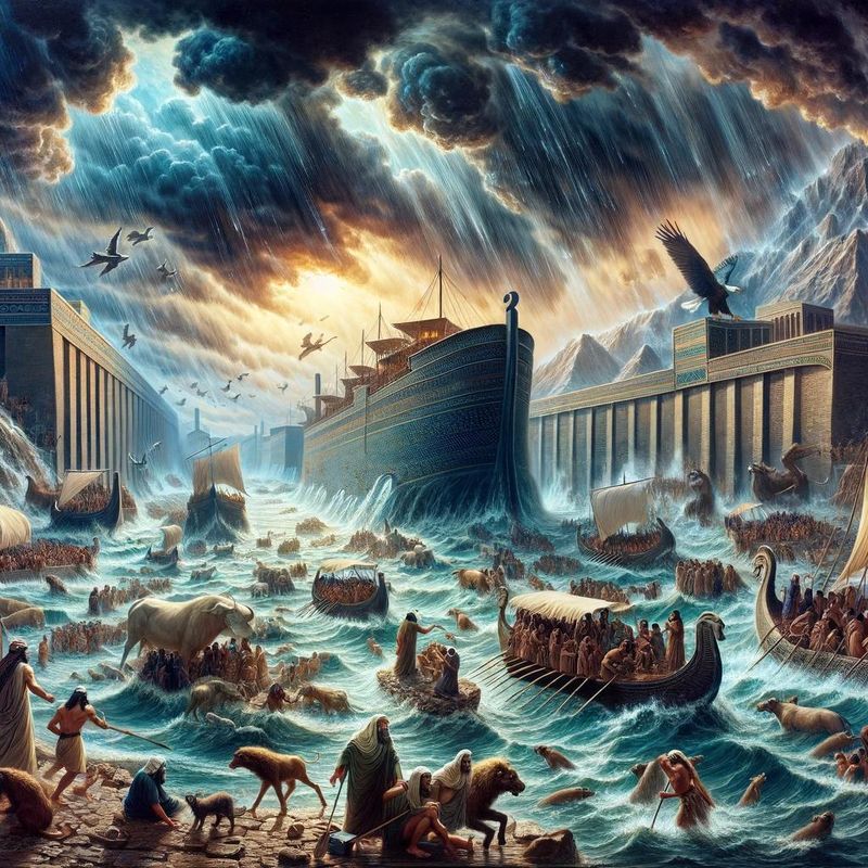 Landlocked Cultures Remember Ocean Floods