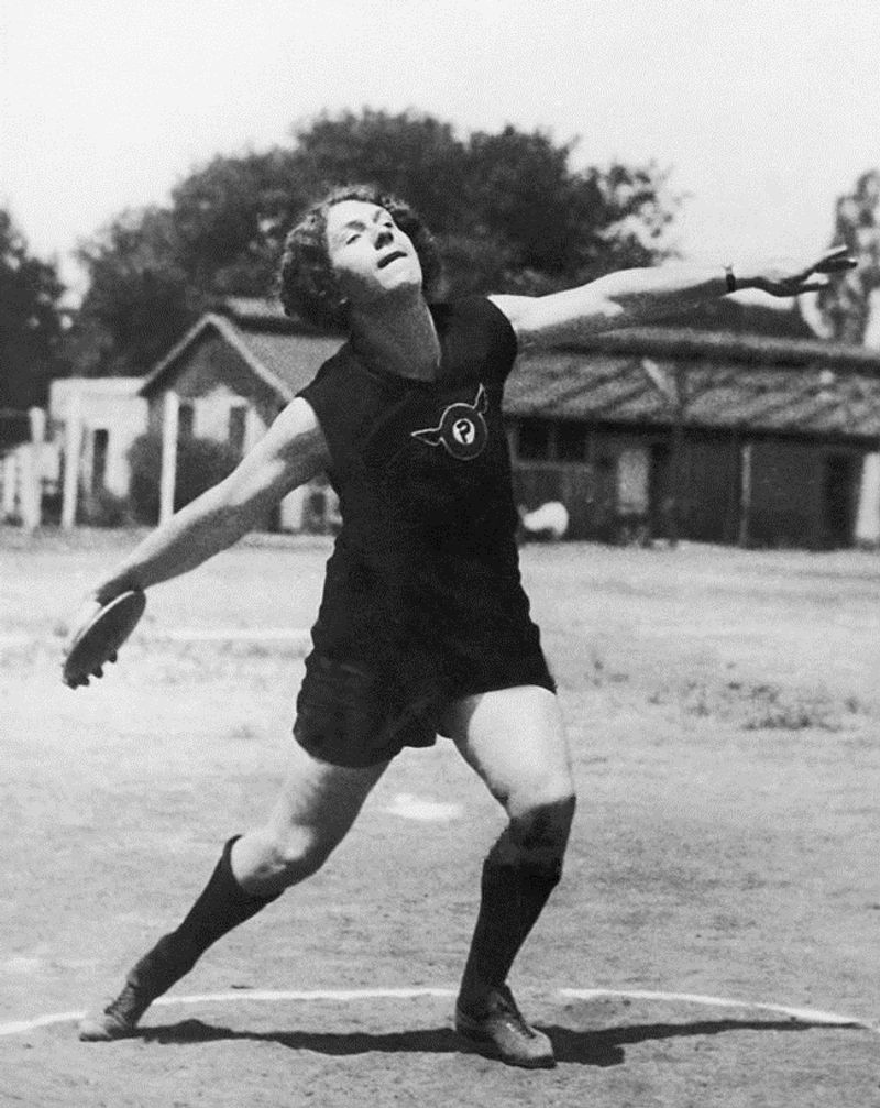 Lillian Copeland, Olympic Athlete, 1964