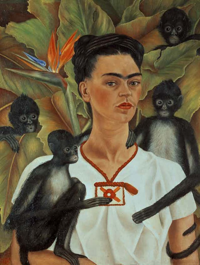 Frida Kahlo, Painter, 1954