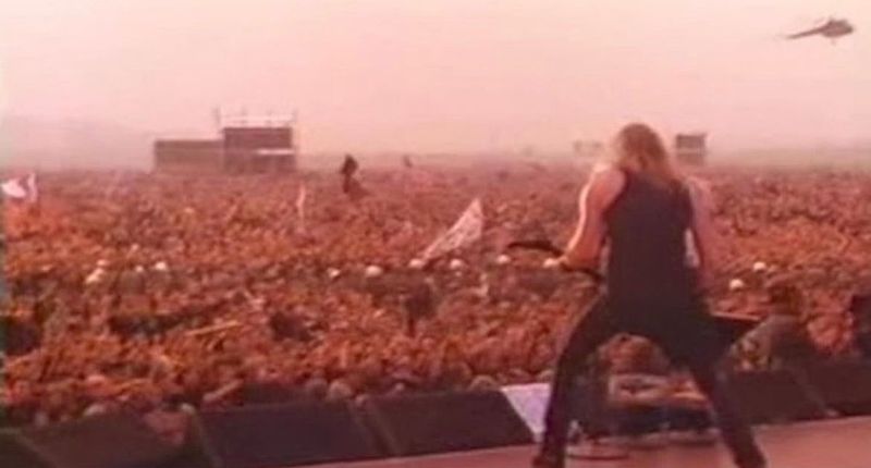Metallica at Moscow’s Tushino Airfield (1991)