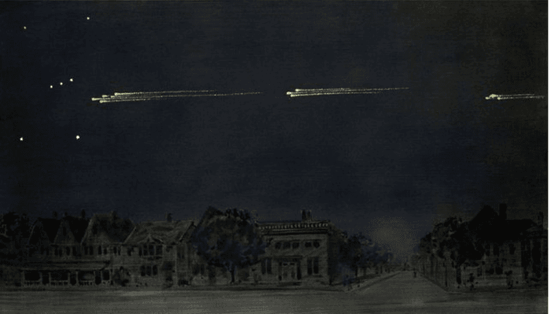The Great Meteor Procession of 1913