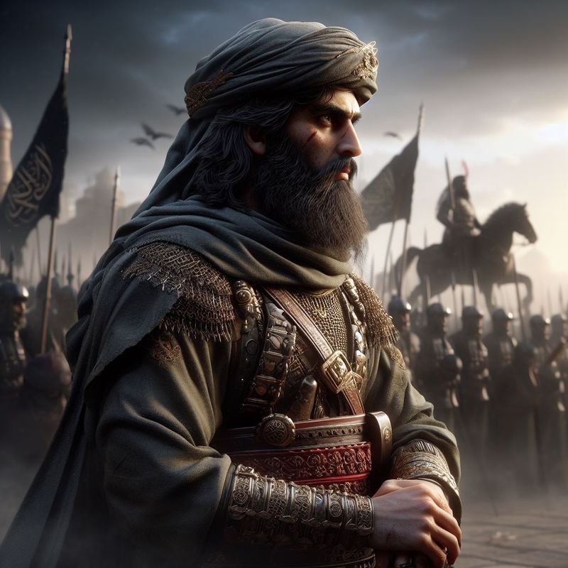Khalid ibn al-Walid (Arabia, 592–642)