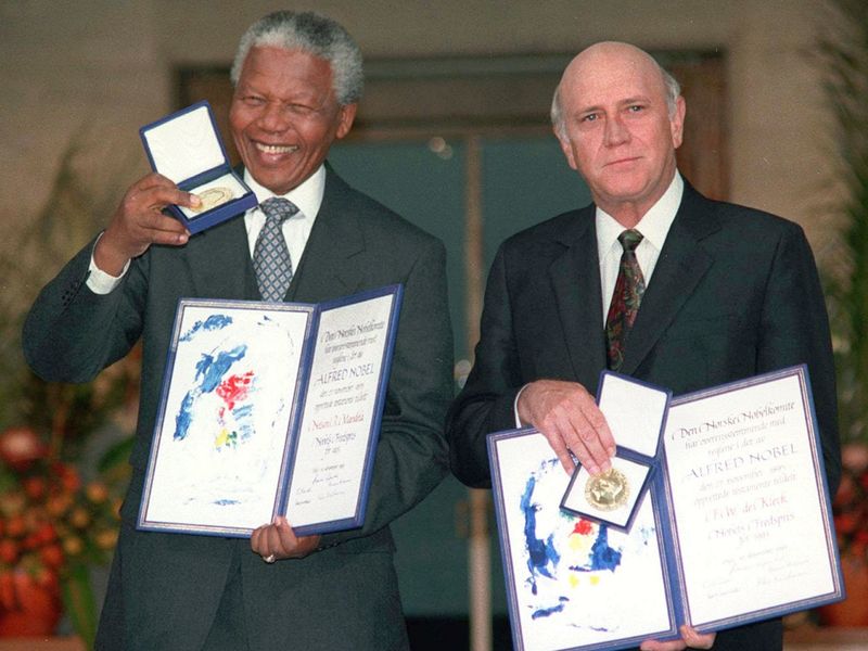 Won the Nobel Peace Prize with His Enemy