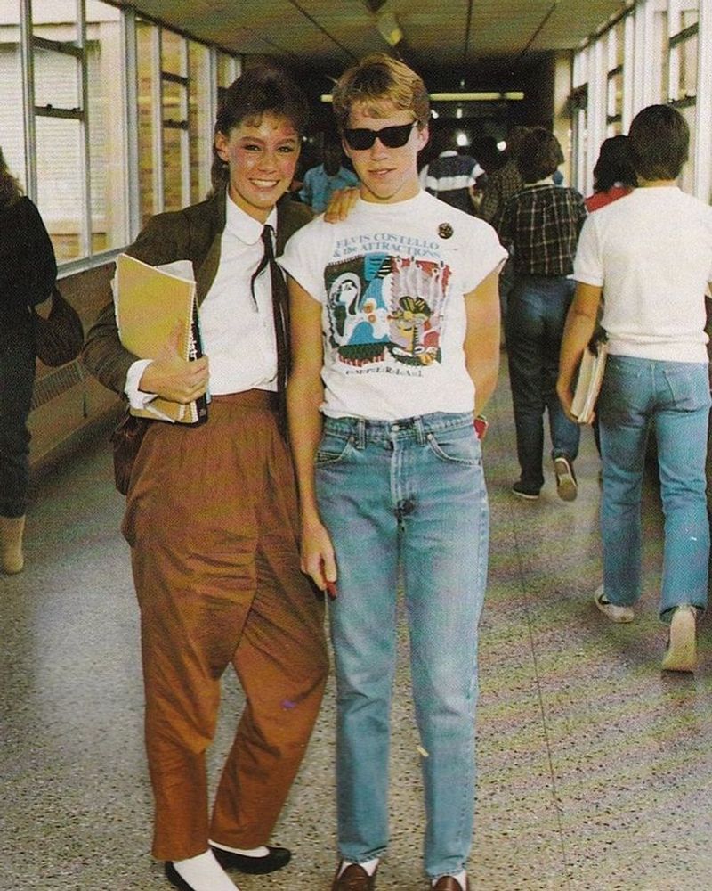 Hallway Fashion Extravaganza