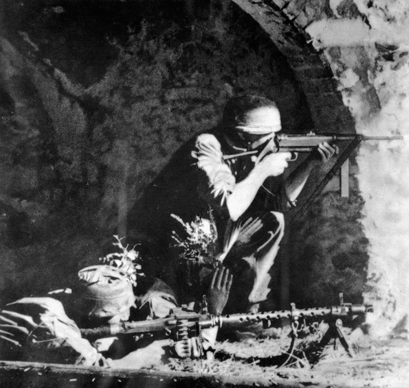 Allied Morale Suffered Despite Heroic Defense