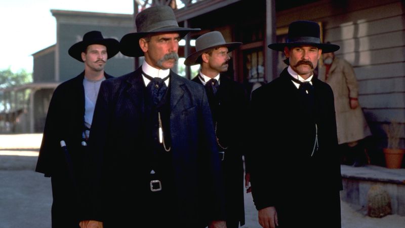 Mustaches and costume detail