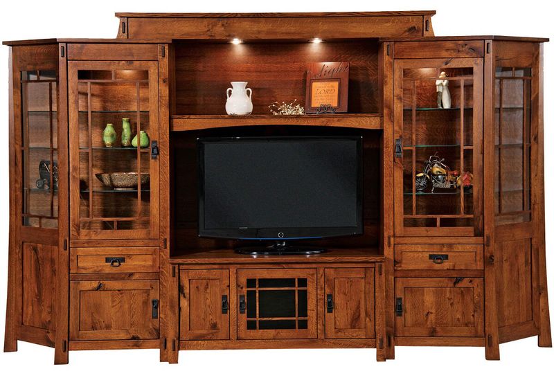 TV Cabinets the Size of Refrigerators