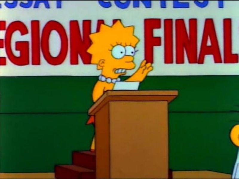 Mr. Lisa Goes to Washington