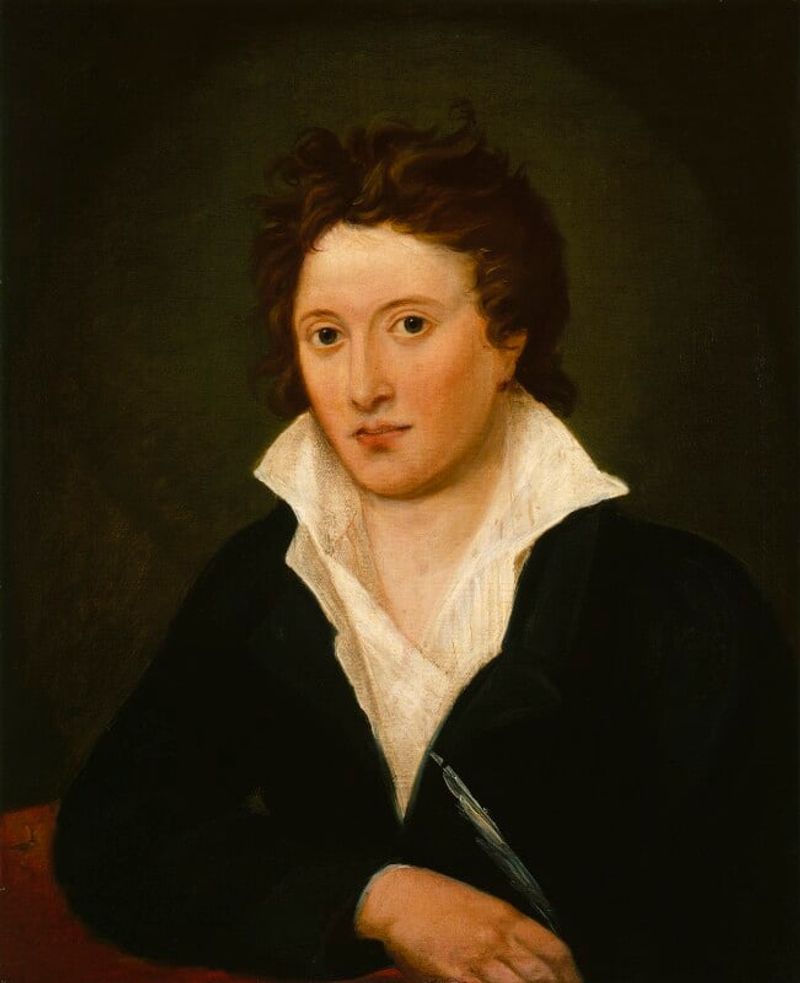 Percy Bysshe Shelley, Poet, 1822