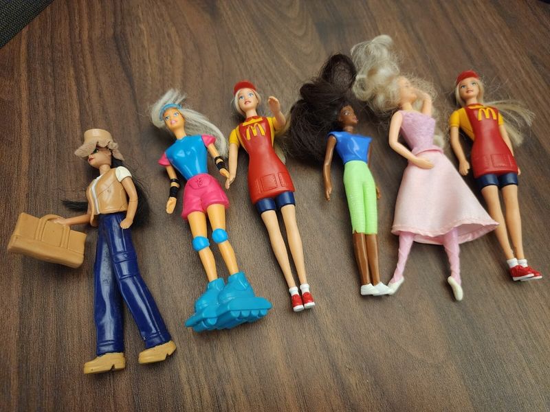 Barbie Happy Meal Dolls (McDonald's, multiple years)
