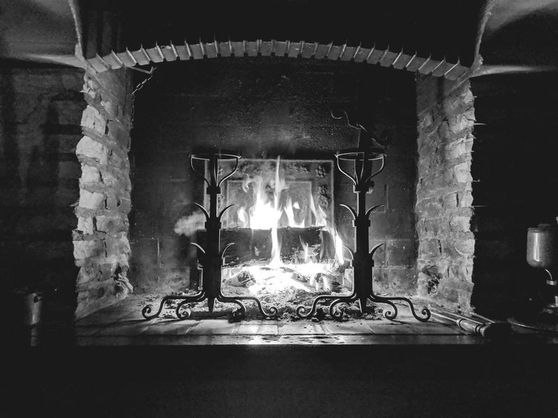 Cleaning Out the Ashes from the Fireplace or Wood Stove