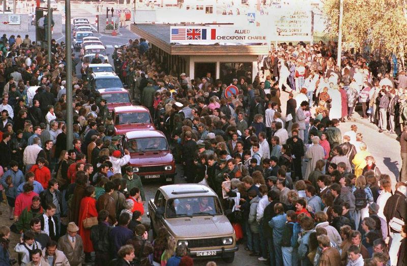 Checkpoint Charlie Became a Party Zone