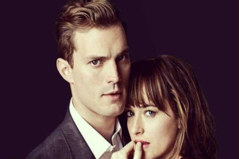 Dakota Johnson & Jamie Dornan in Fifty Shades of Grey (2015)