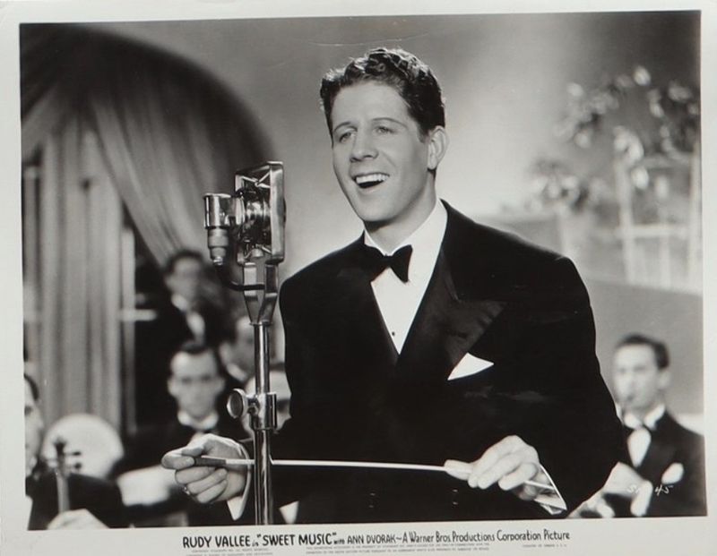 Rudy Vallée, Pop singer & bandleader, 1986