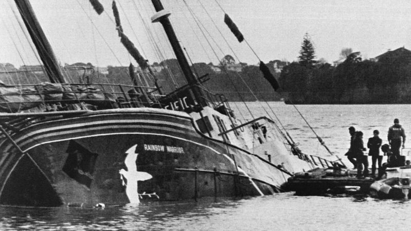 French Rainbow Warrior Bombing (1985)
