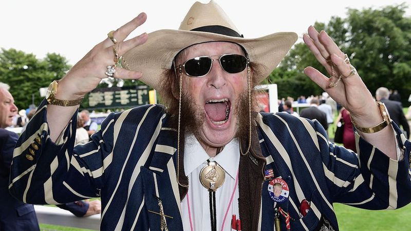 John McCririck, UK Racing Pundit, 2019