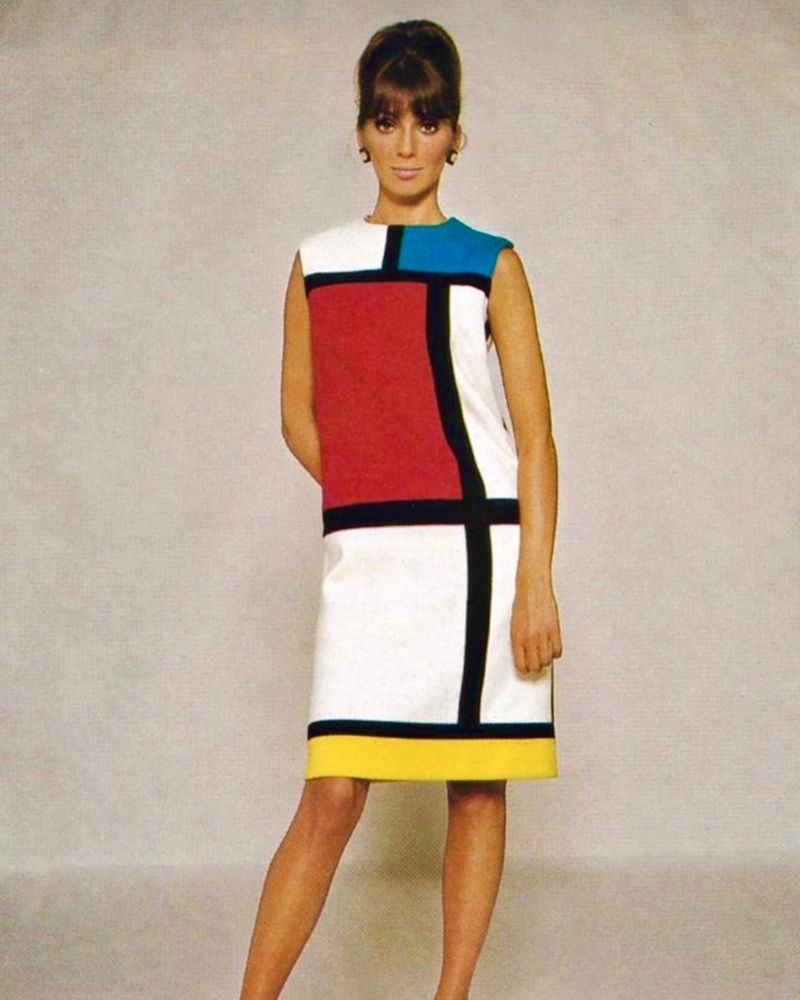 Yves Saint Laurent's Mondrian Dress (1965)