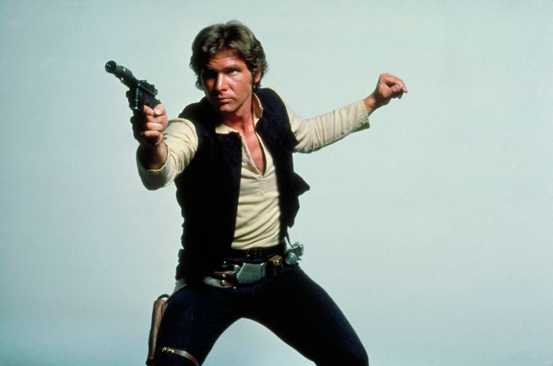 Harrison Ford - Han Solo in Star Wars (1977)