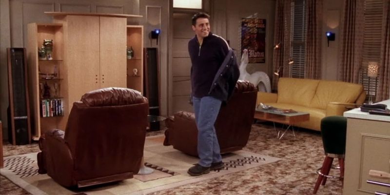 The Mysterious Staircase in Joey and Chandler's Apartment