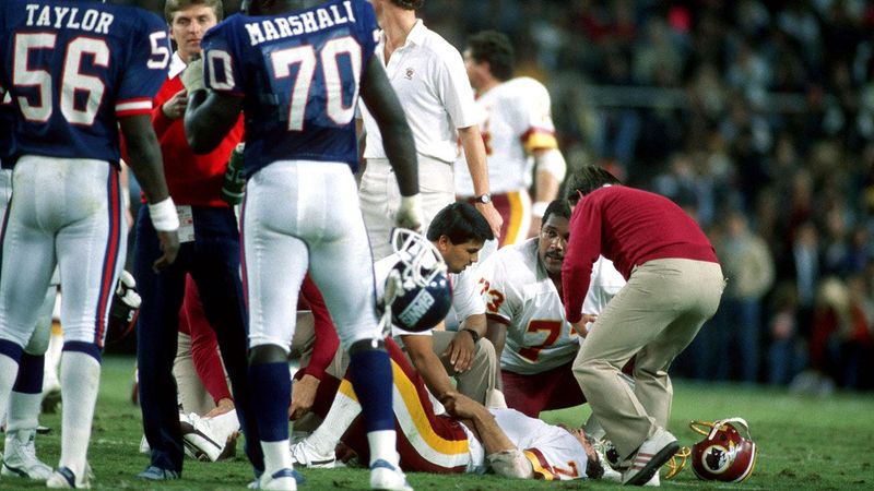 Lawrence Taylor's Sack Ends Joe Theismann's Career