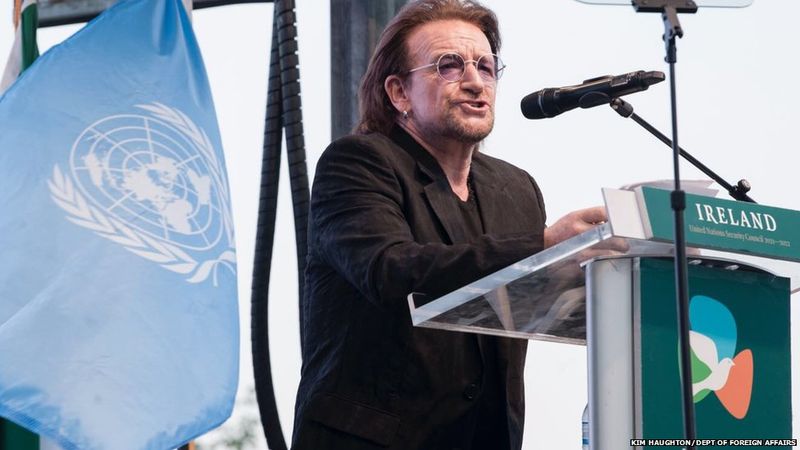 Bono – U2 Frontman & Unofficial Diplomat