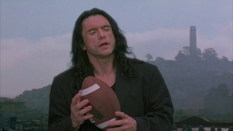 Tommy Wiseau in The Room (2003)