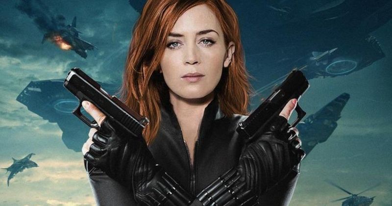 Emily Blunt – Black Widow in Iron Man 2