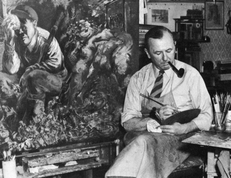George Grosz, Artist, 1959