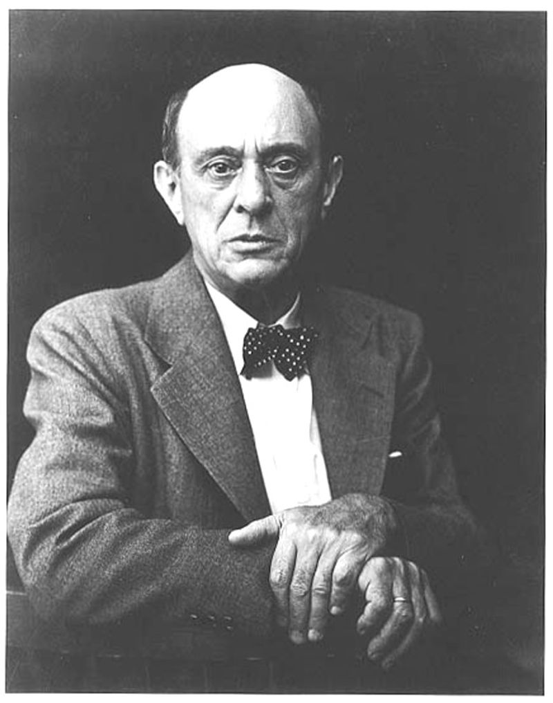 Arnold Schoenberg, Composer, 1951