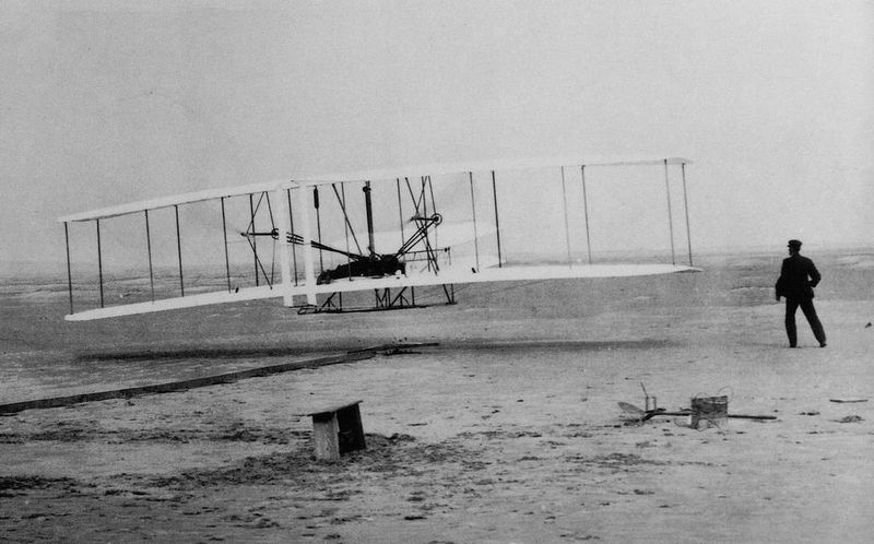 December 17, 1903 – Wright Brothers’ First Flight