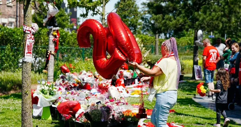 Anfield's Sea of Tributes