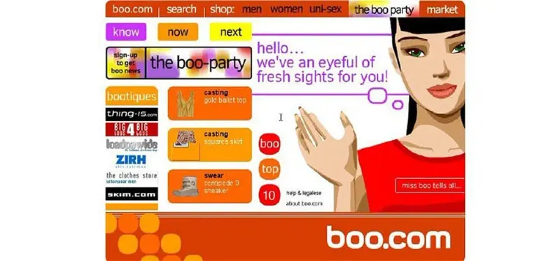 Boo.com ($188 Million Fashion Catastrophe)