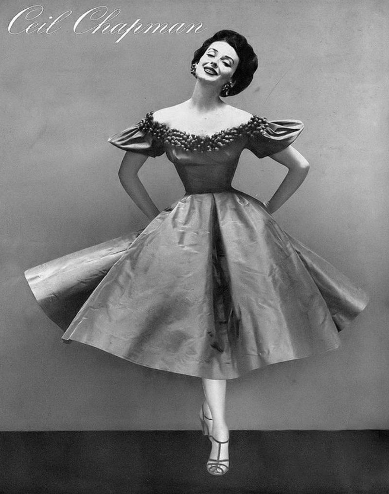 Ceil Chapman, Fashion Designer, 1979