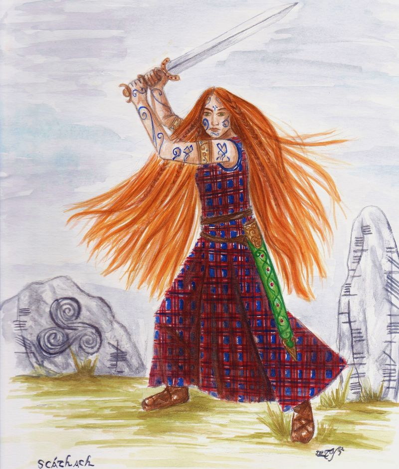 Scáthach (Celtic Myth)