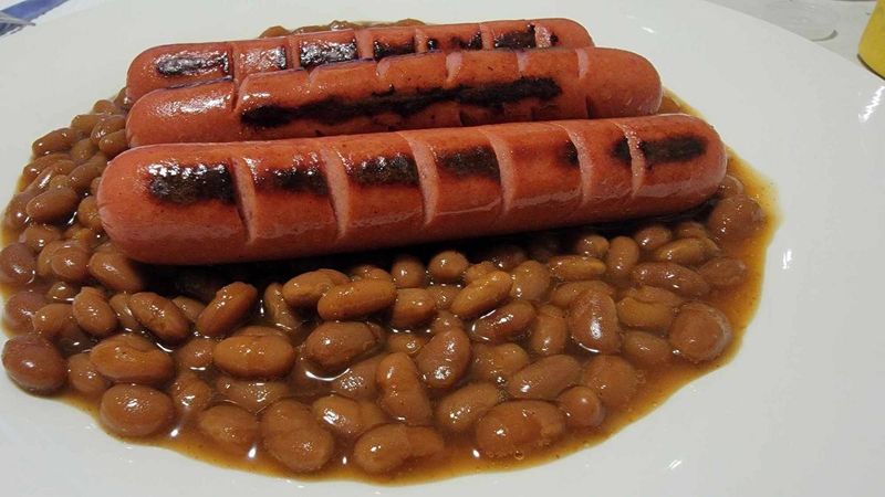 Hot Dogs and Baked Beans