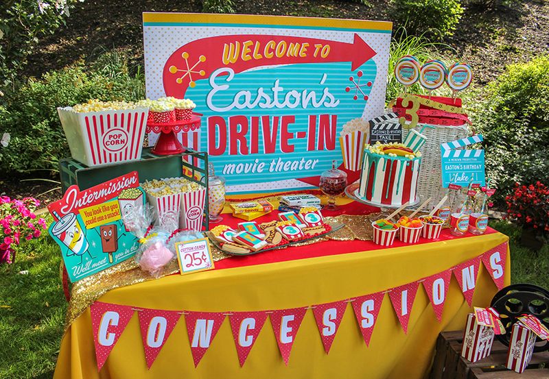 Drive-In Style Movie Night
