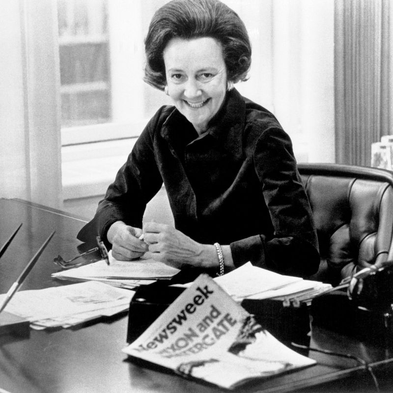 Katharine Graham, Newspaper publisher, 2001