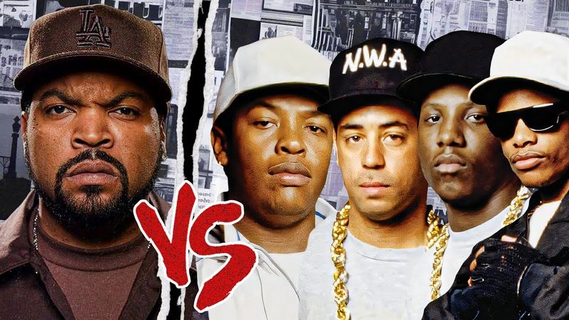 Ice Cube vs. N.W.A (1989–1990s)