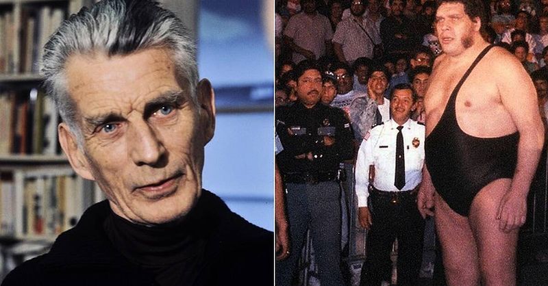 Samuel Beckett & André the Giant