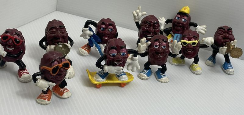 Hardee's California Raisins Figurines