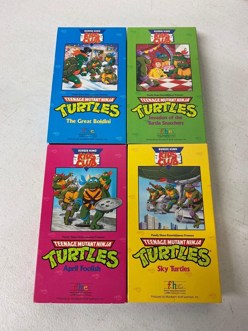 Teenage Mutant Ninja Turtles Coming Out of Their Shells (Burger King, 1990)