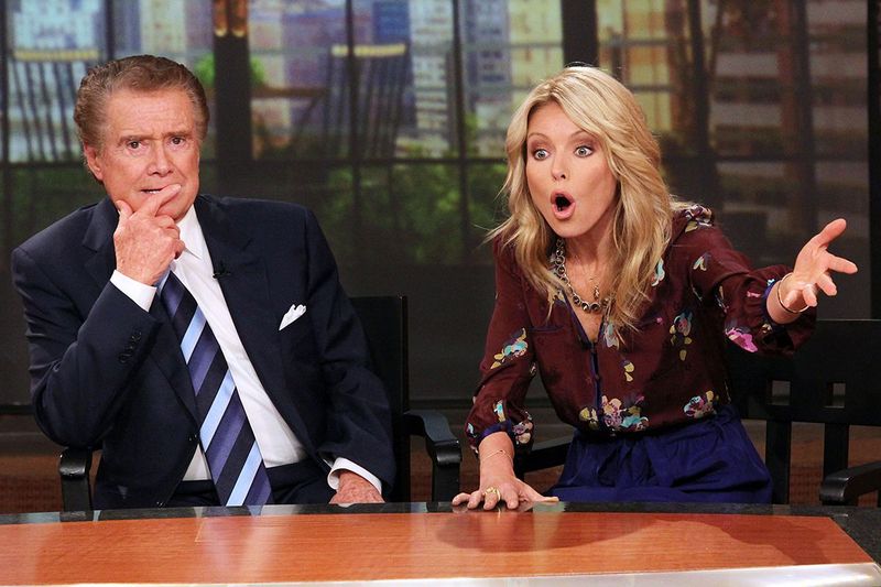 Regis Philbin Ghosting Ripa Twice