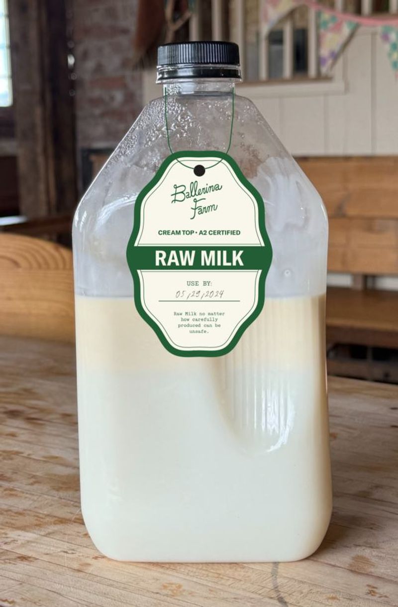 Raw Milk (The Unpasteurized Kind)
