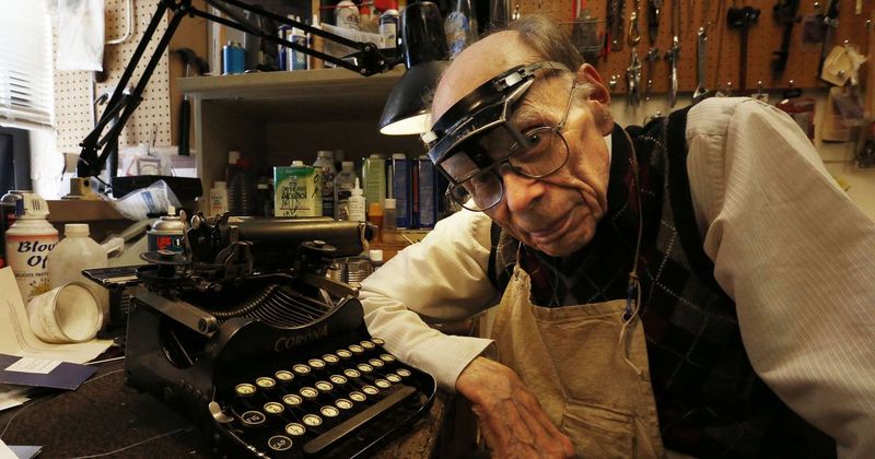 Typewriter Repairman 💰 $85,000+ per year