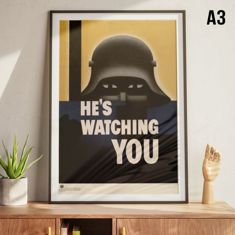 “He’s Watching You” (USA, WWII)